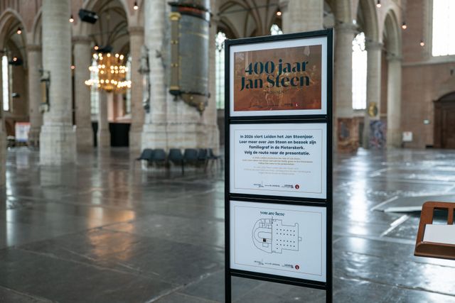 Monument Jan Steen Pieterskerk