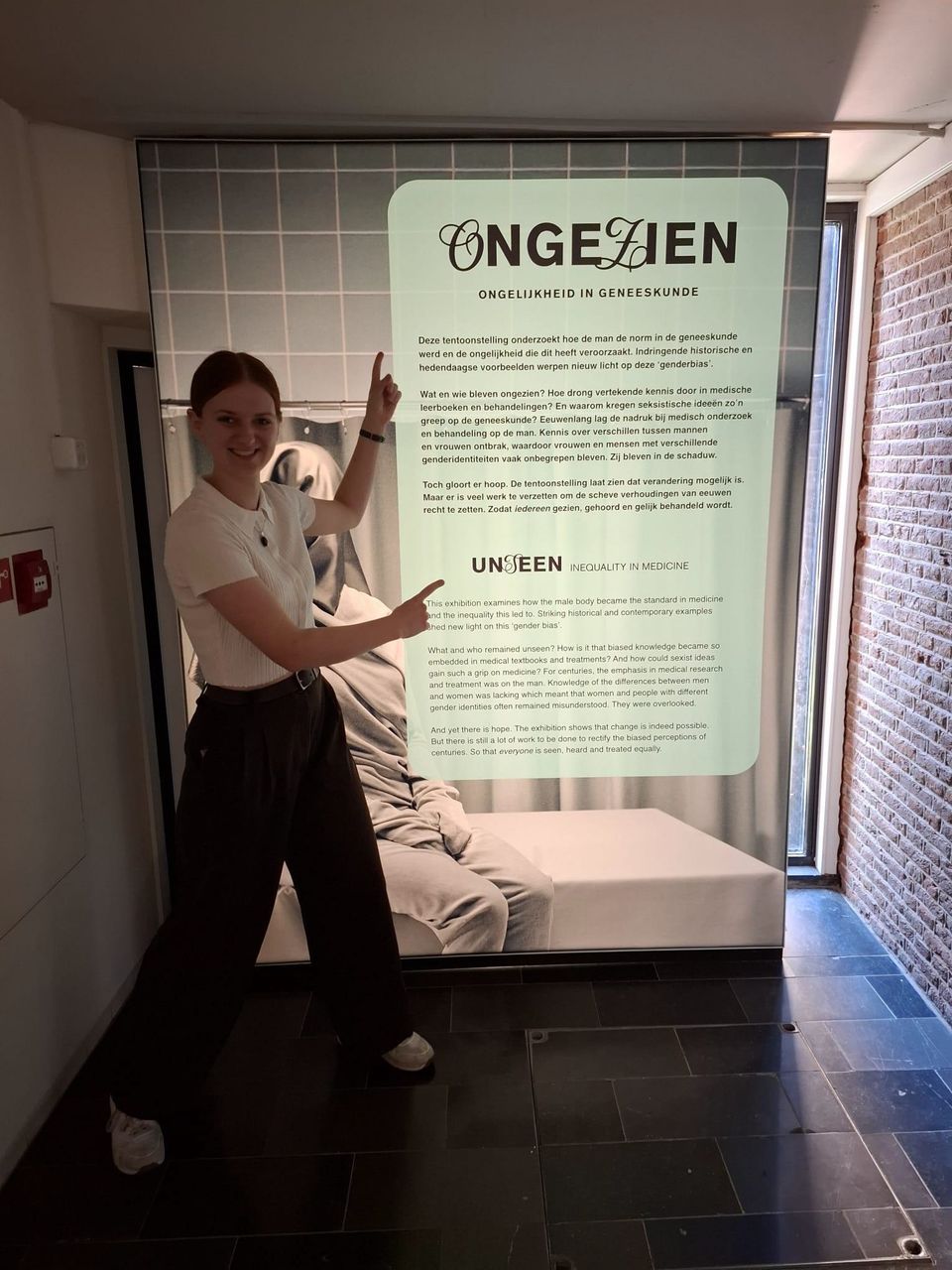 Leden van A.S.V. Prometheus bezoeken tentoonstelling Ongezien in Rijksmuseum Boerhaave