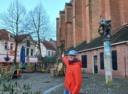 Literatour - Stadsgids Inge Vos bij de voormalige Librije