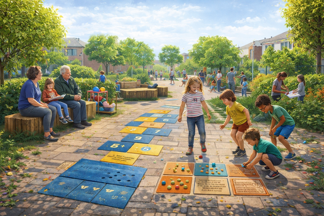 Samen Straatspel & Verhalenpad Jaap ter Haarstraat