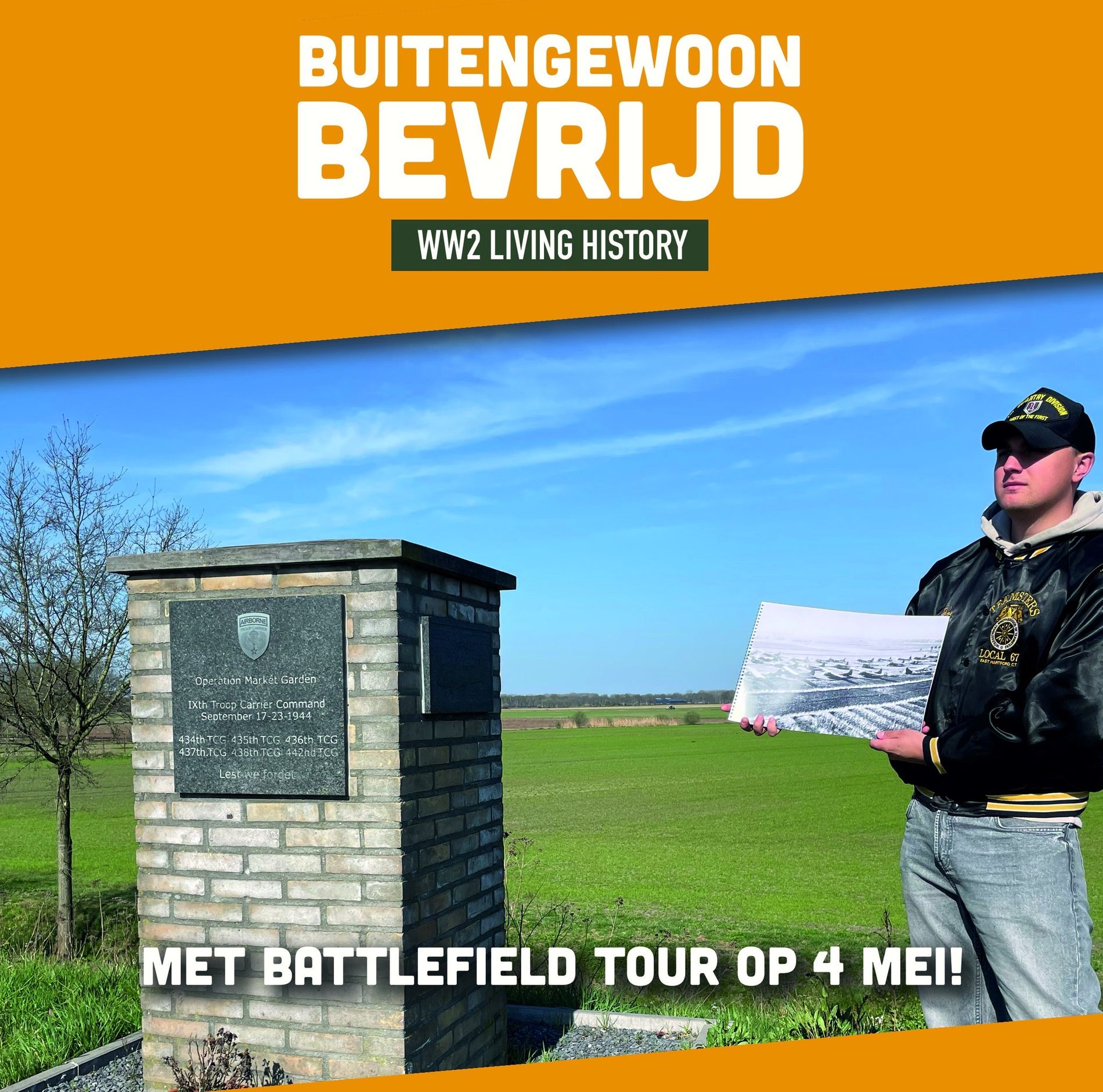 Buitengewoon bevrijd bij bevrijdende Vleugels 3 tot en met 5 mei