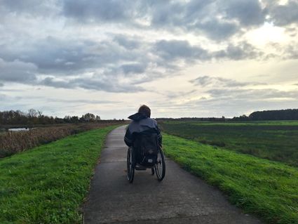 Rolstoelroute bij Fochteloo