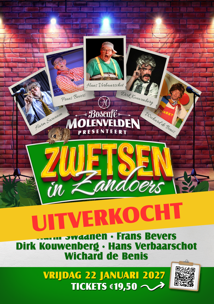 Zwetsen in Zandoers 2027 is uitverkocht