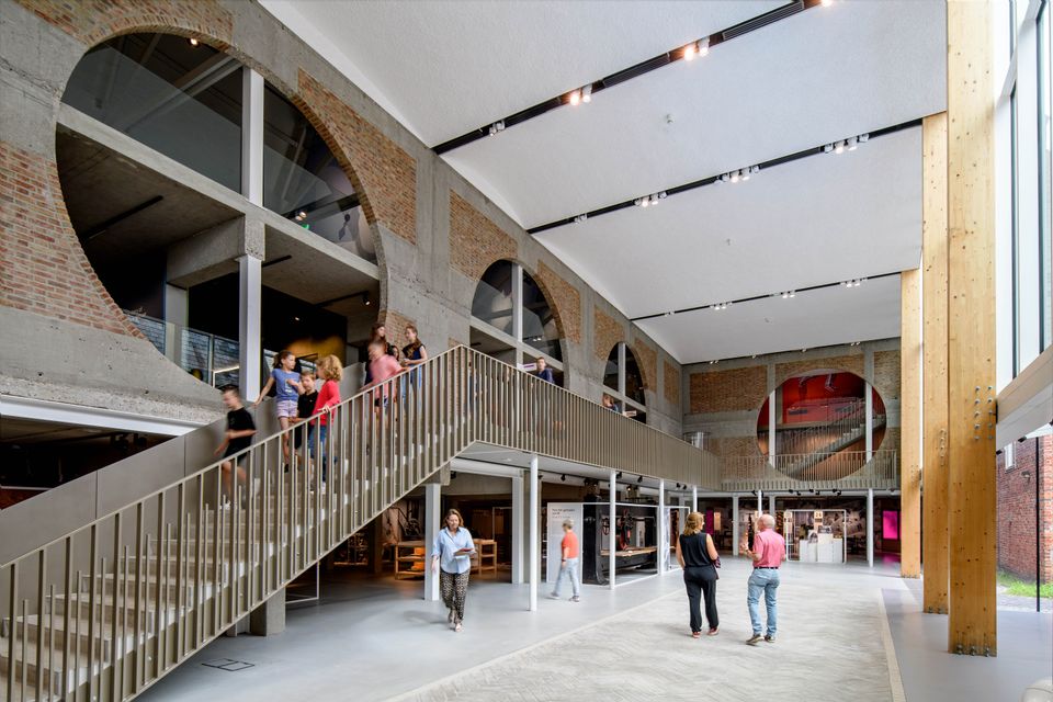 Der großartige Anblick, wenn Sie das Museum Schoenenkwartier Waalwijk betreten