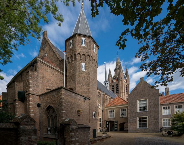 Ingang van het Museum Prinsenhof Delft