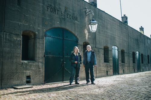 Interview met boswachter Jamie Jenner bij het Fort van Edam.