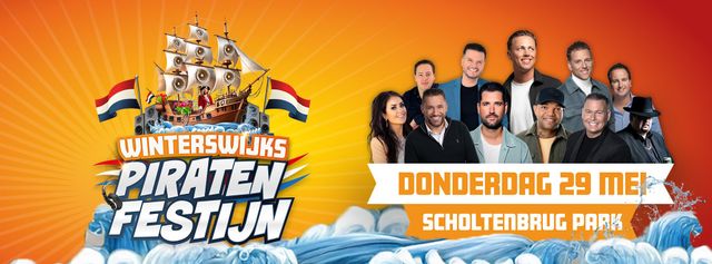 Flyer Winterswijks Piratenfestijn 2025