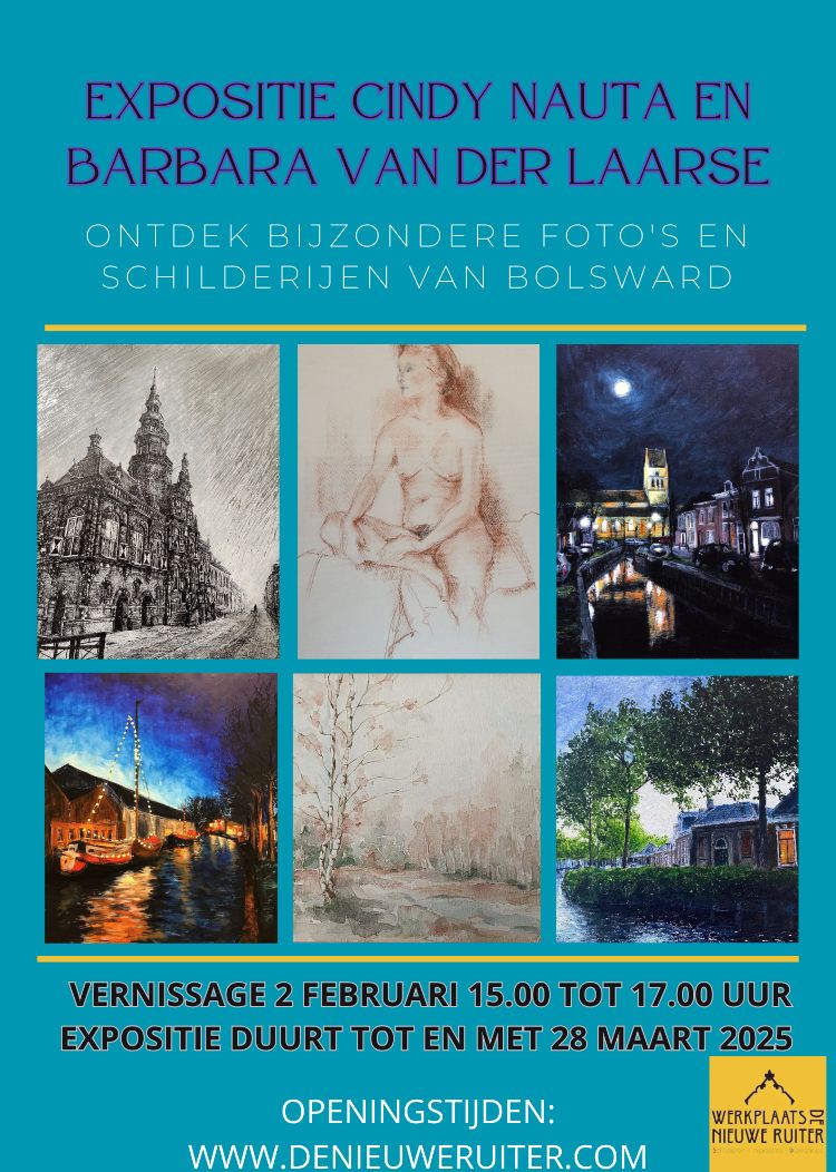 Expositie van Cindy Nauta en Barbara van der Laarse