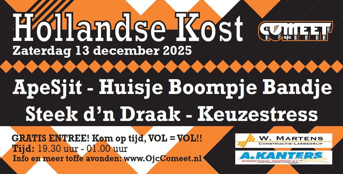 banner hollandse kost