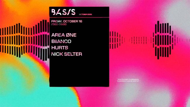AREA ØNE/ BIIANCO/ Hurts/ Nick Selter