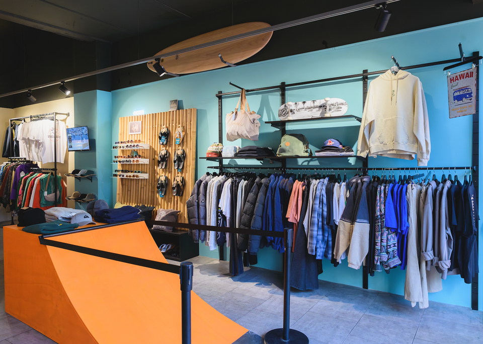 Interieur van Board Vibes
