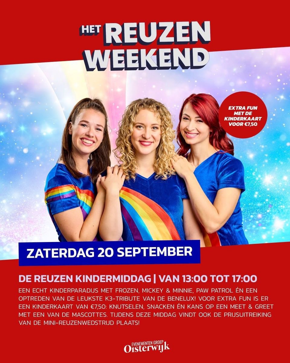 Afbeelding met K3 Tribute