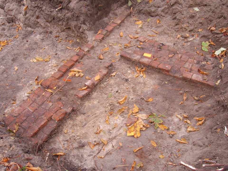 Zuidwestelijk punt van het hoofdgebouw Kolonie Ommerschans