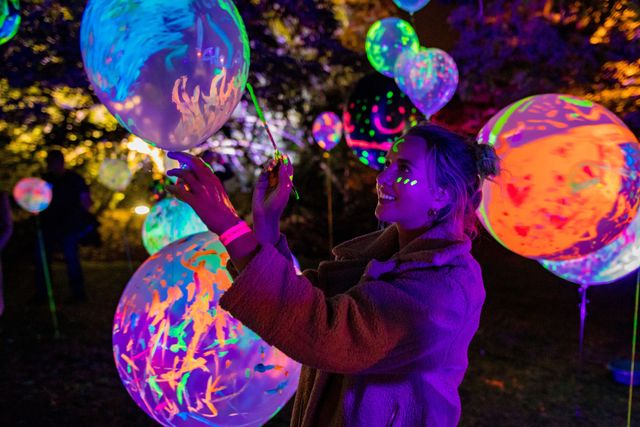 Bezoeker van de Nacht van Ontdekkingen