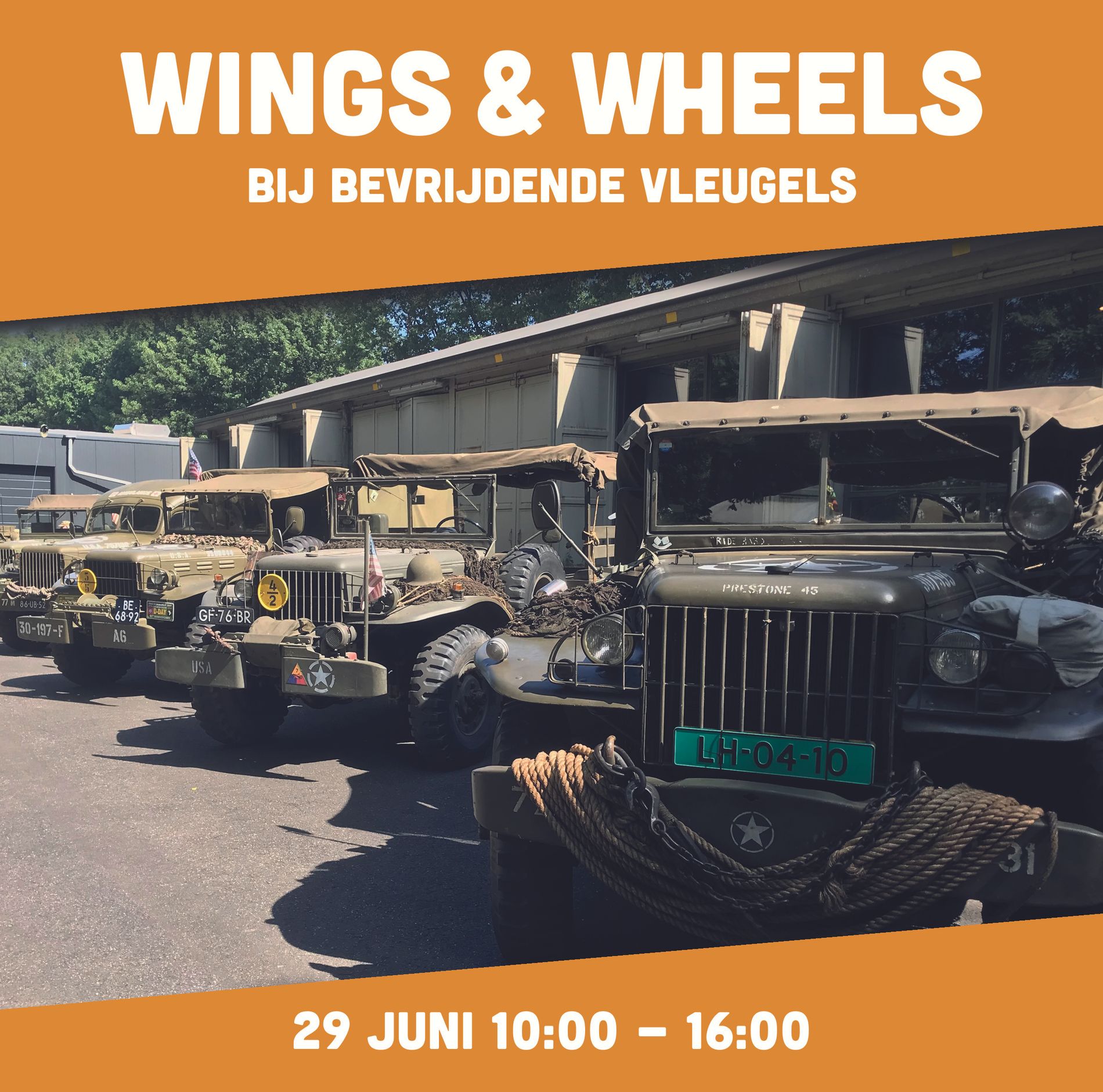 29 juni 2025 van 10.00u tot 16.00u