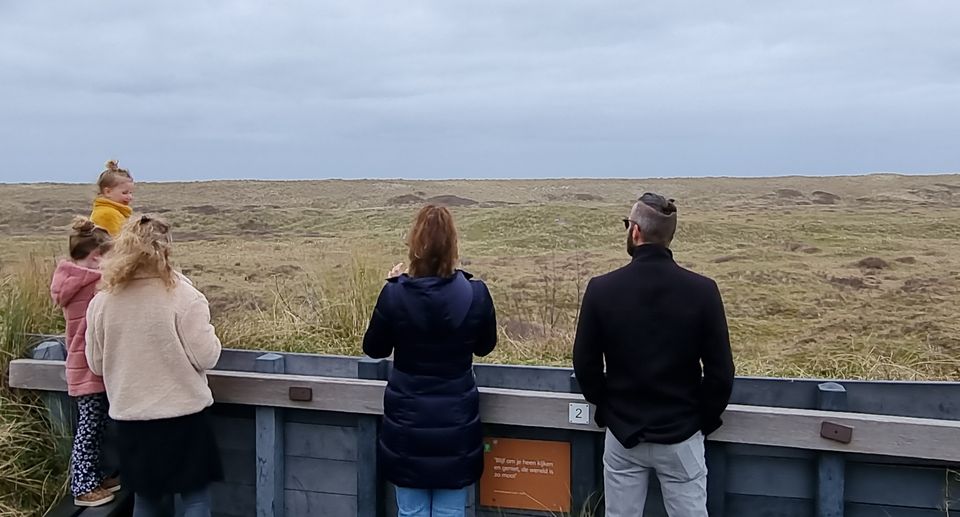 Bovenop uitkijkpunt Bomenland