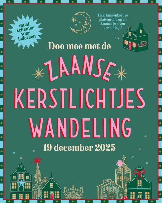 Zaanse kerstlichtjeswandeling