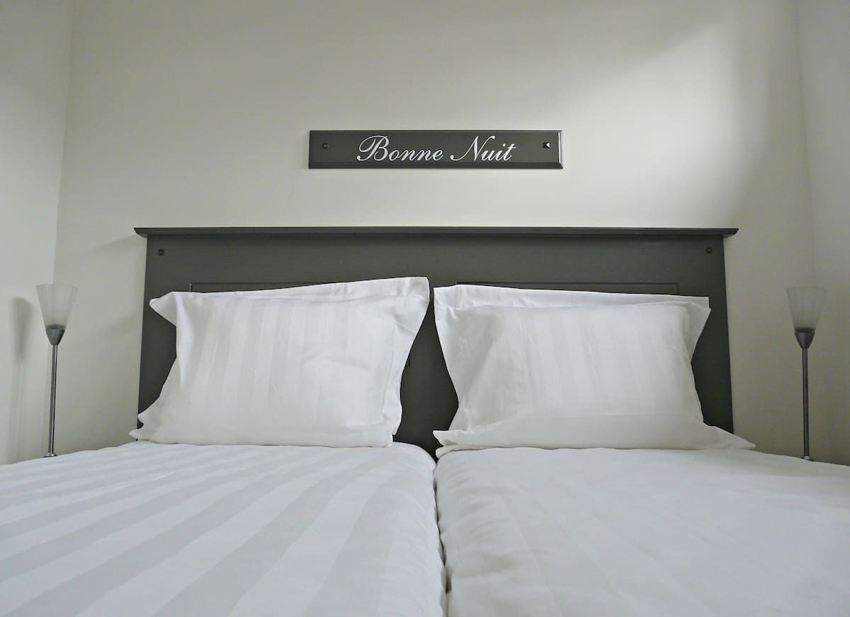 De slaapkamer van de Pronckkamer