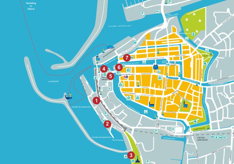 Plattegrond Schilderdag locaties