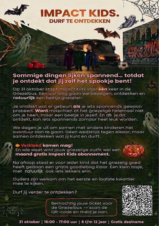 Flyer met informatie