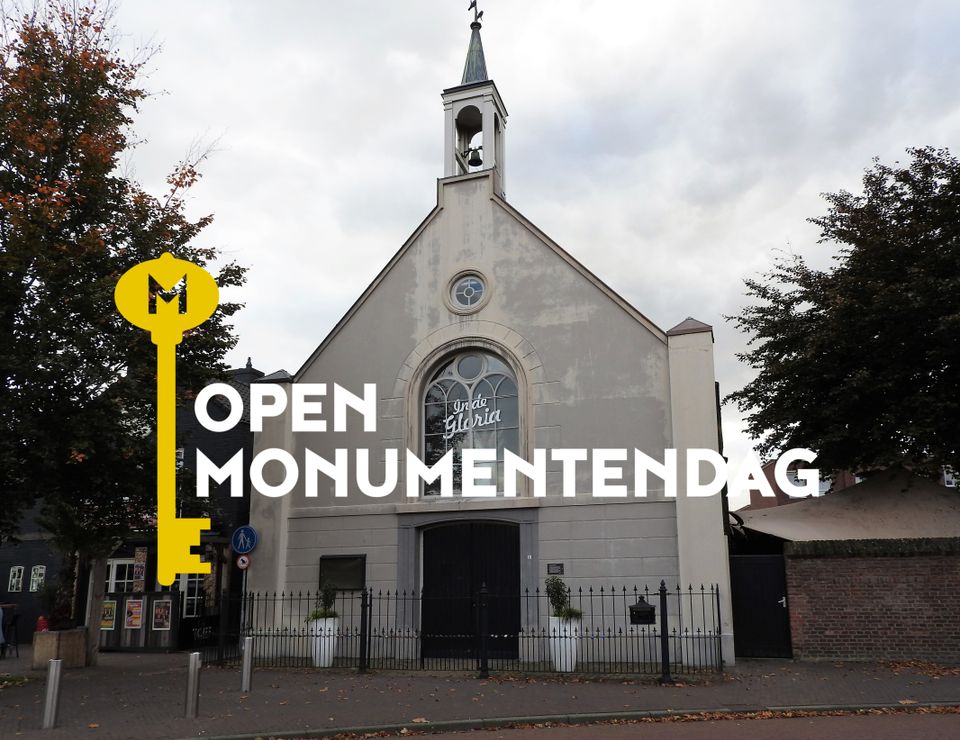 Tijdens Open Monumentendag is In de Gloria op zaterdag toegankelijk 13.00-16.00 uur