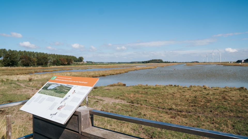 Uitzicht vanaf uitkijkpunt Paardengat