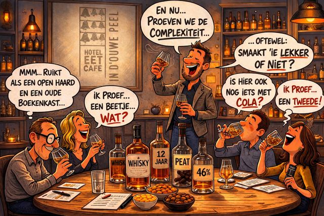 Poster Whisky Proeverij