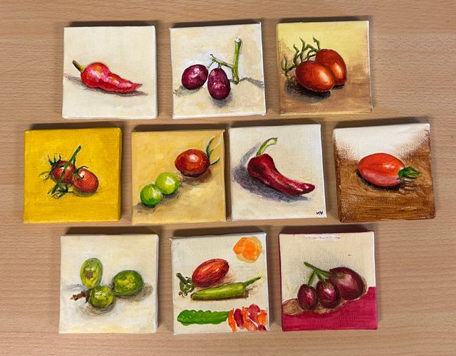 foto's van de eerste workshop op zaterdag 20 mei.