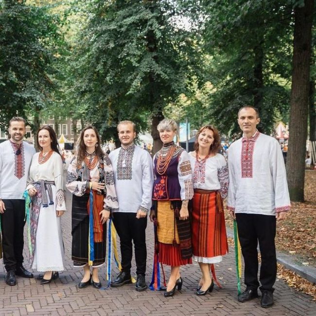 Optreden van Oekraïns koor Korali in Wormer