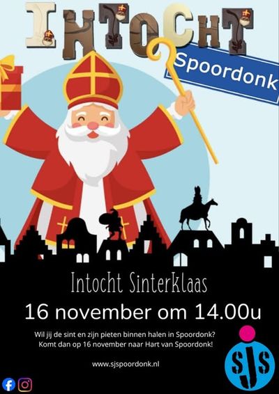 Sinterklaas in Spoordonk