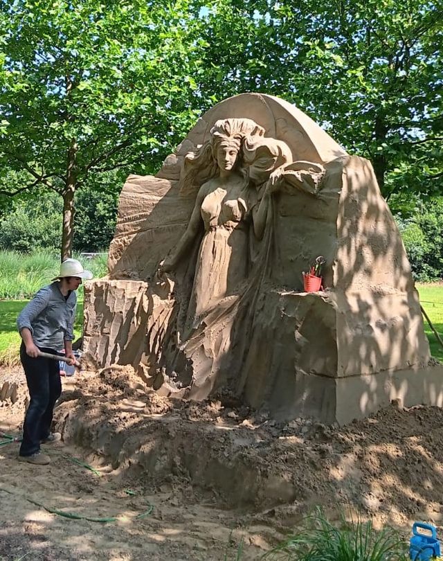 Expositie | Zandsculptuur Rosenhaege