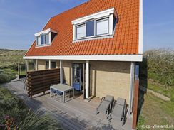 vakantiehuis voor 5-6 pers in de duinen bij het strand