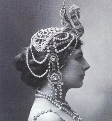 Mata Hari prentbriefkaart 1907