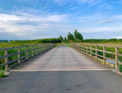 Foto van recreatiegebied Bentwoud aan de rand van Zoetermeer. Ontspannen in de natuur? Zoetermeer is de plek.