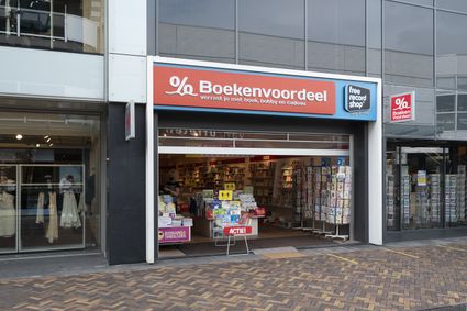 Boekenvoordeel, winkel in het Stadshart van Zoetermeer.