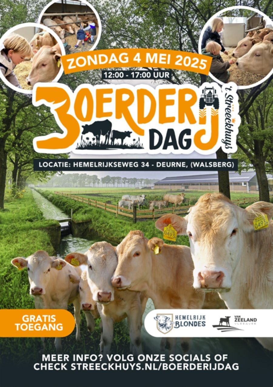 Affiche Boerderijdag Deurne