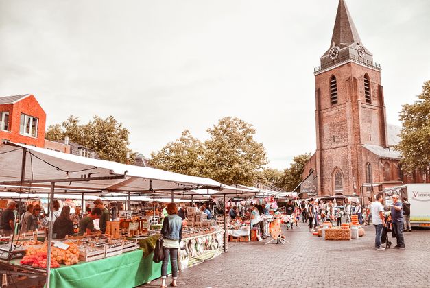 Streekmarkt in Woerden