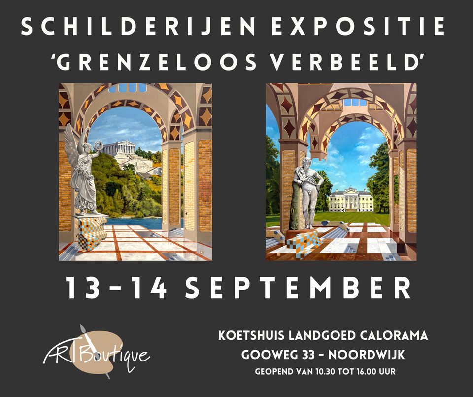 Solo-expositie van surrealist Jan van den Brink (1939-2020)