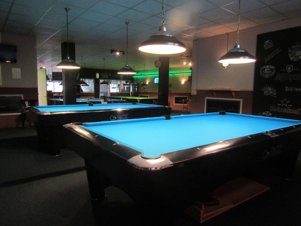 Pool, snooker, darts gedeelte