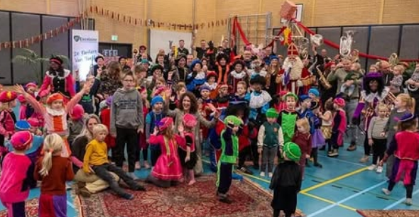 Het grote Sinterklaasfeest van muziekvereniging Excelsior in Twello