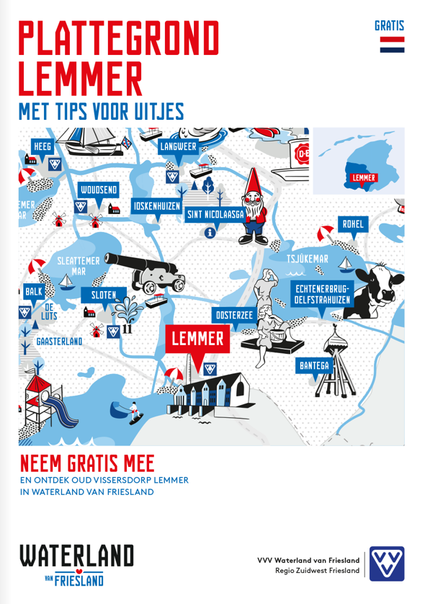 Plattegrondboekje van Lemmer.