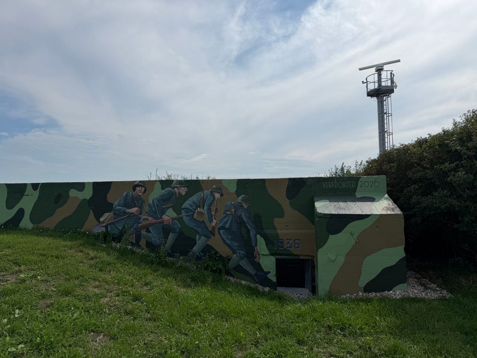 Muurschildering Kazemat Vreeswijk West