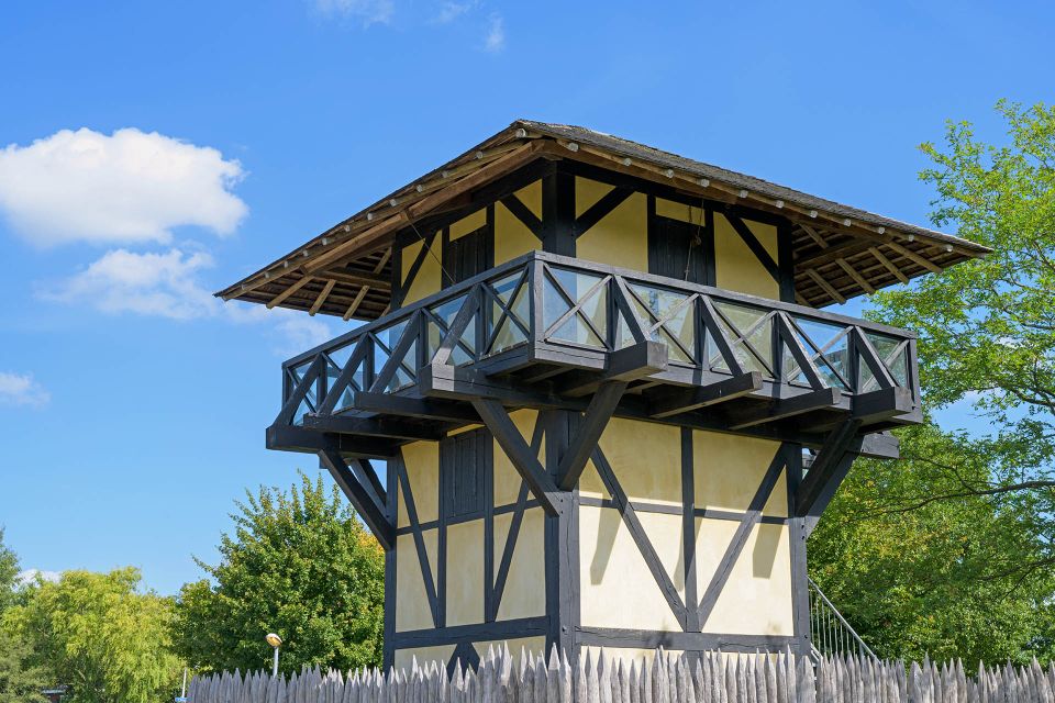 Wachttoren bij Castellum Hoge Woerd