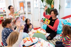 Boekjes en Babbels - activiteit voor jonge kinderen  in de bibliotheek