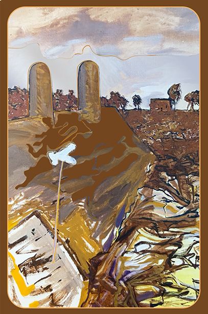 De beer - Kunstwandelroute Moed! mijn Soldaat