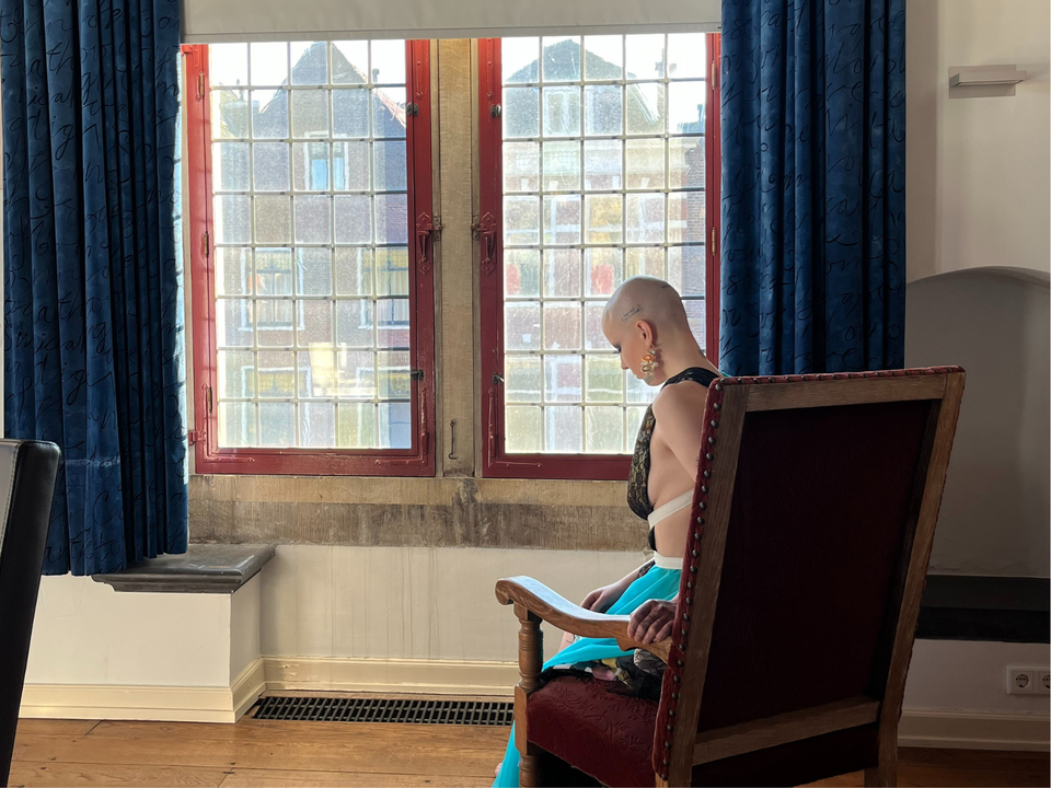 Het ontwerp van Stephanie Willems voor het Vermeer Recycle Project