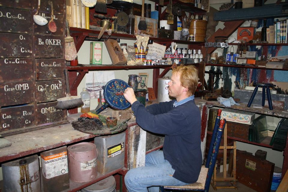 Hindelooper schilderkunst Bootsma