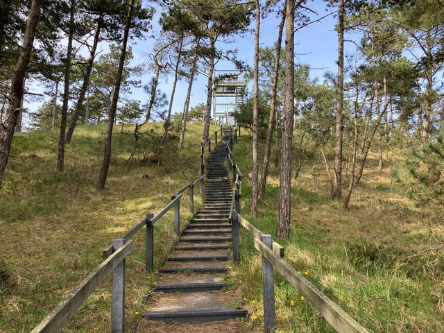 Sjouwermansbol uitkijktoren Vlieland