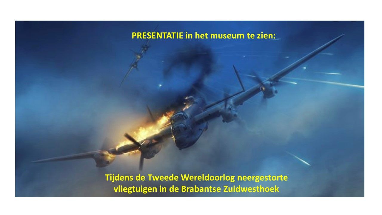 PRESENTATIE: Boven de Brabantse Zuidwesthoek neergeschoten vliegtuigen tijdens WOII