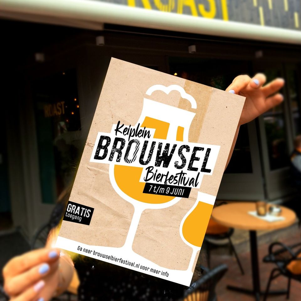 flyer van Brouwesle bierfestival